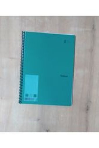 Apiko Shop A4 72 Yaprak Kareli Telli Sert Kapak 1 Adet Okul Defteri Yeşil