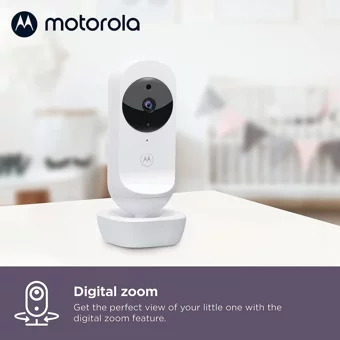 Motorola VM44 Hareket Sensörlü Gece Görüşlü Dijital 4.3 inç Ekranlı Kablosuz HD Bebek Kamerası