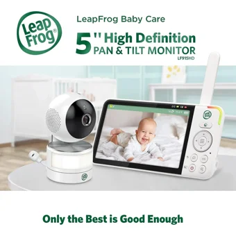 Leapfrog LF915 Hareket Sensörlü Gece Görüşlü Dijital Ekranlı Kablosuz HD Bebek Kamerası