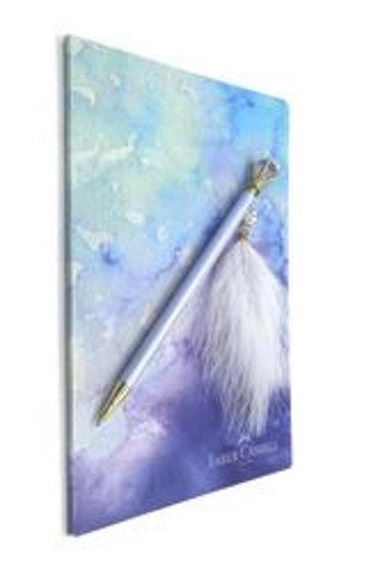 Faber Castell A5 40 Yaprak Çizgisiz Dikişli Karton Kapak 1 Adet Okul Defteri