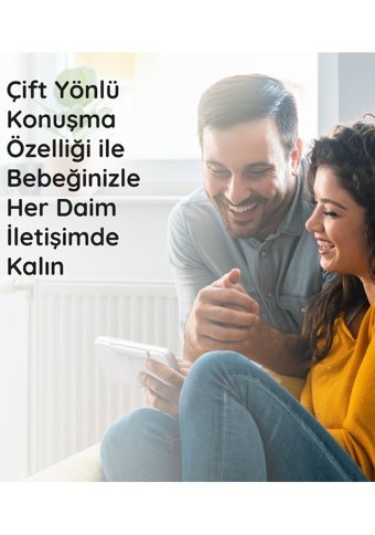 Motorola Hubble Hareket Sensörlü Gece Görüşlü Dijital 5 inç Ekranlı Kablosuz HD Bebek Kamerası