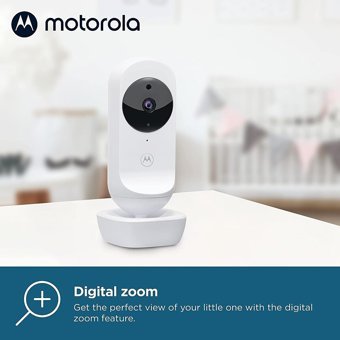 Motorola VM34 Hareket Sensörlü Gece Görüşlü Dijital 4.3 inç Ekranlı Kablosuz Bebek Kamerası