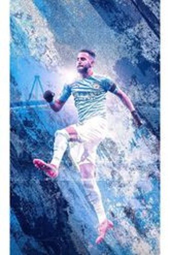 Genel Markalar A4 60 Yaprak Kareli Telli Sert Kapak 1 Adet Riyad Mahrez Okul Defteri