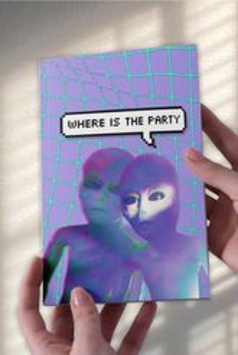 Namgo Where is Party A5 24 Yaprak Çizgisiz Dikişli Karton Kapak 1 Adet Okul Defteri Mor