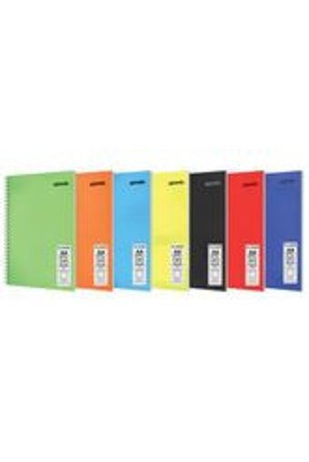 Mynote A4 120 Yaprak Kareli Telli Yumuşak Kapak 6'lı Okul Defteri