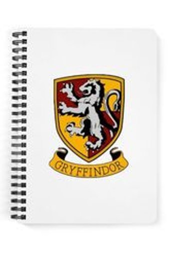 Zeron Tasarım A5 60 Yaprak Çizgisiz Telli Sert Kapak 1 Adet Harry Potter Okul Defteri