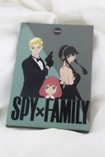 Anime Marketi A6 160 Yaprak Çizgisiz Dikişli Sert Kapak 1 Adet Spy X Family Okul Defteri