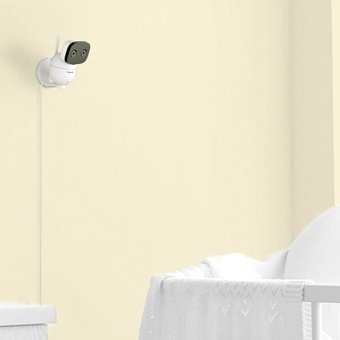 Panasonic Hareket Sensörlü Gece Görüşlü Dijital 3.5 inç Ekranlı Kablosuz Bebek Kamerası