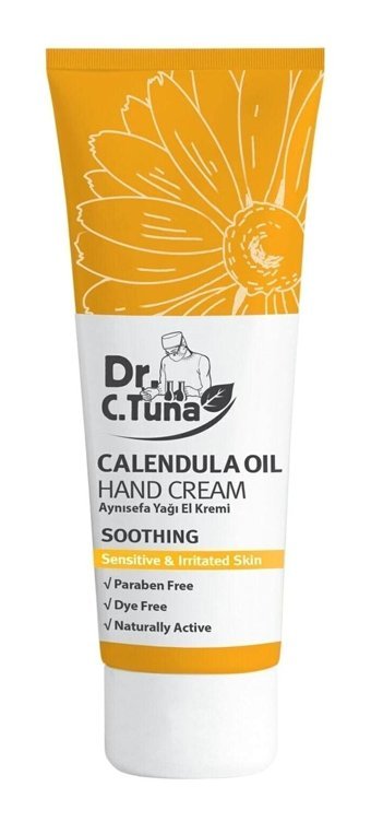 Farmasi Dr. C. Tuna Soothing Aynısefa Yağı Hassas Ciltler Organik Vegan Parfümsüz El Kremi 75 ml