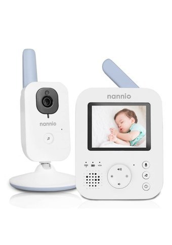 Nannio Hero 2 Hareket Sensörlü Gece Görüşlü Dijital 2.7 inç Ekranlı Kablosuz HD Bebek Kamerası