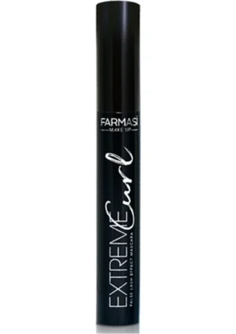 Farmasi Extreme Curl Hacim Veren-Uzunluk Veren Siyah Maskara