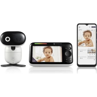 Motorola PIP1510 Hareket Sensörlü Gece Görüşlü Dijital Ekranlı Kablosuz HD IP Bebek Kamerası
