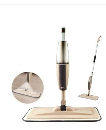 Zariff Home Deterjan Hazneli Mop Bej