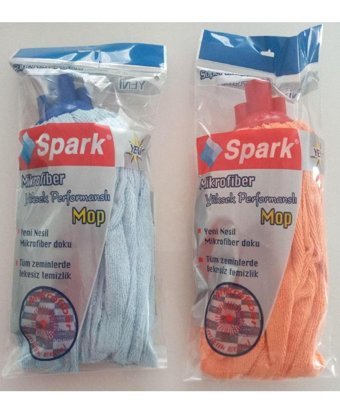 Spark Mikrofiber 2 Adet Yedek Başlık Çok Renkli