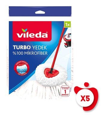 Vileda Turbo Easywring & Clean Paspas Beyaz