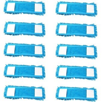 Cod-ex Mikrofiber Makarna Şönil 10 Adet Mop Mavi