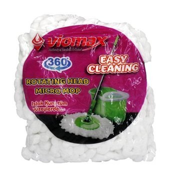 Rogen Home Fırfırlı Mop Beyaz