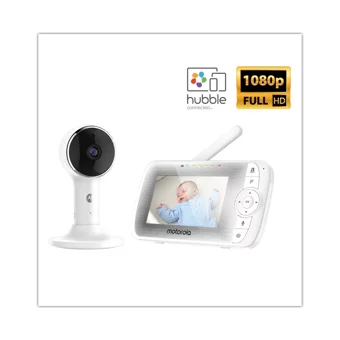 Motorola LUX64 Hareket Sensörlü Gece Görüşlü Dijital Ekranlı Kablosuz Full HD Bebek Kamerası