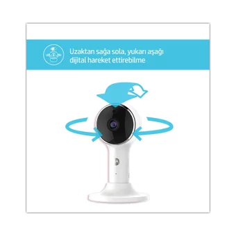 Motorola LUX64 Hareket Sensörlü Gece Görüşlü Dijital Ekranlı Kablosuz Full HD Bebek Kamerası