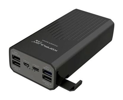 Konfulon Peeq 40000 mAh Hızlı Şarj USB Type C Çoklu Bağlantı Kablosuz Powerbank Beyaz