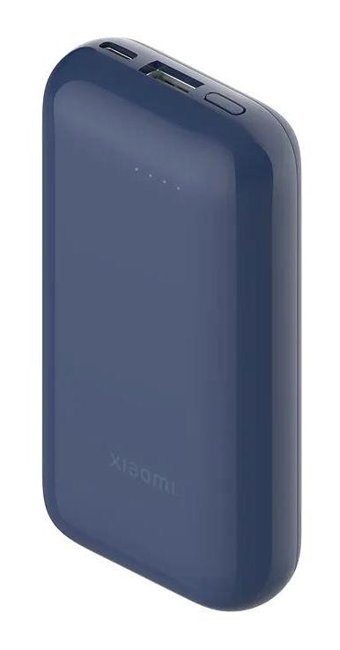 Xiaomi Pocket Edition Pro 10000 mAh Hızlı Şarj USB Type C Çoklu Bağlantı Kablolu Powerbank Lacivert