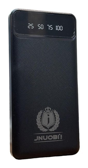 Jnuobı JN11 10000 mAh Hızlı Şarj Dijital Göstergeli Micro USB Kablolu Powerbank Siyah