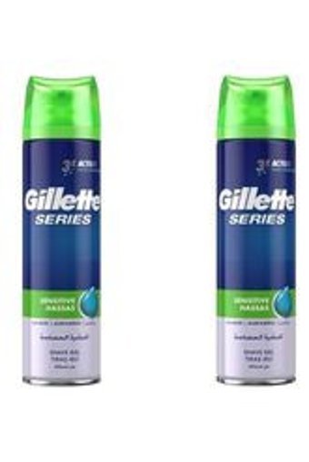 Gillette Series Hassas Ciltler 200 mlx2 Tıraş Jeli