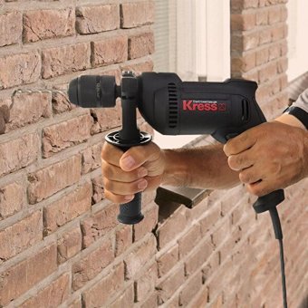 Kress KUY02P 650 W Darbeli Aküsüz Elektrikli Matkap
