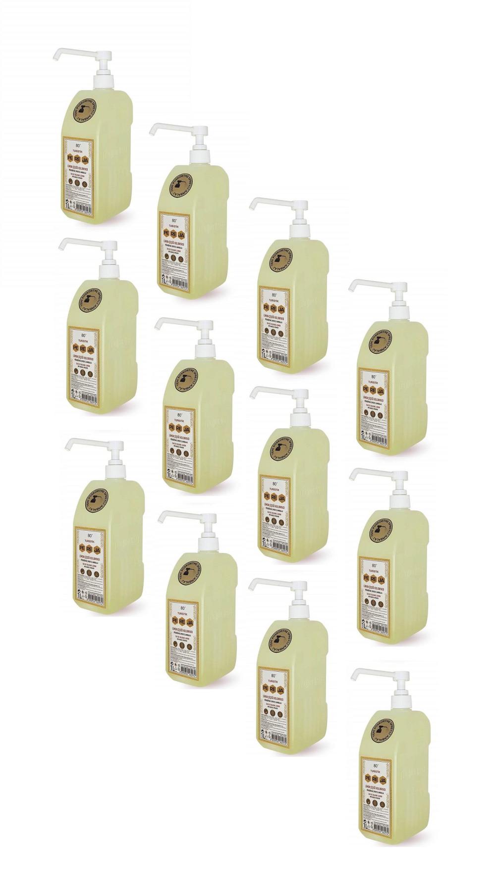Pereja Limon Çiçeği Bidon Kolonya 12x1 lt