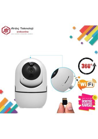 Alpsmart AS-680 Hareket Sensörlü Gece Görüşlü Full HD IP Bebek Kamerası