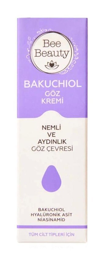 Bee Beauty Bakuchiol Cream Tüm Ciltler İçin Göz Çevresi Krem Tüp 15 ml