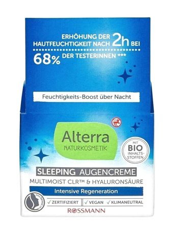 Alterra Sleeping Tüm Ciltler İçin Göz Çevresi Krem 15 ml