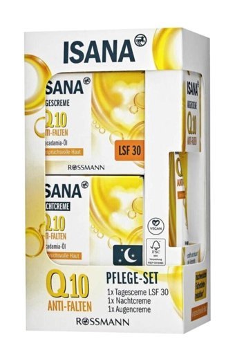 Isana Q10 Gece-Gündüz Tüm Ciltler İçin Göz Çevresi Krem Kavanoz 115 ml