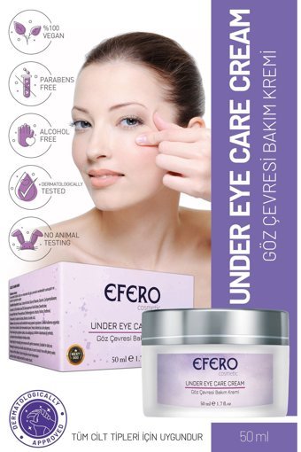 Efero Under Tüm Ciltler İçin Göz Altı Krem Kavanoz 50 ml
