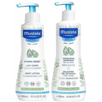 Mustela Göz Yakmayan Hipoalerjenik Yenidoğan Hassas Ciltler İçin Avokado Özlü Bebek Şampuanı 500 ml