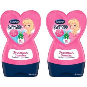 Bübchen Tüm Ciltler İçin Şakayık Çiçeği Bebek Şampuanı 2x230 ml