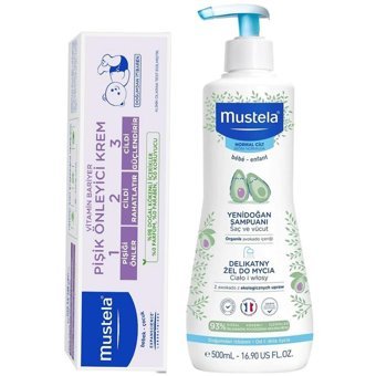 Mustela Bebe Enfant Hipoalerjenik Yenidoğan Normal Ciltler İçin Avokado Yağlı Bebek Şampuanı 500 ml