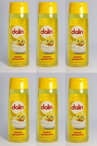 Dalin Klasik Göz Yakmayan Hipoalerjenik Yenidoğan Normal Ciltler İçin Çiçek Özlü Bebek Şampuanı 6x200 ml