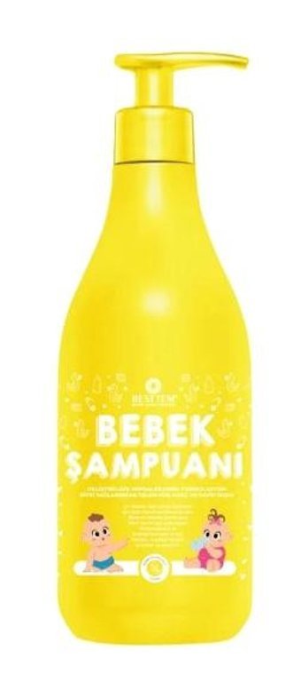 Besttem Göz Yakmayan Hipoalerjenik Yenidoğan Hassas Ciltler İçin Bebek Şampuanı 330 ml