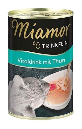 Miamor Trinkfein Vd Ton Balıklı Yetişkin Yaş Kedi Maması 135 ml