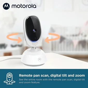 Motorola VM75 Hareket Sensörlü Gece Görüşlü Dijital 5 inç Ekranlı Kablosuz Bebek Kamerası