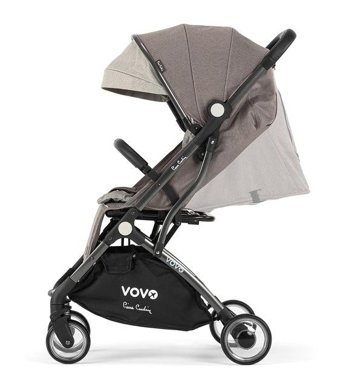 Pierre Cardin Vovo Katlanabilir 360 Derece Dönen Tam Yatar Kabin Tipi Puset Bebek Arabası Mavi