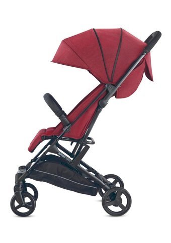 Inglesina Sketch Katlanabilir Tek Elle Kapanan 360 Derece Dönen Tam Yatar Puset Bebek Arabası Kırmızı