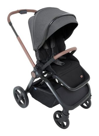 Chicco Mysa Çift Yönlü Katlanabilir Tek Elle Kapanan 360 Derece Dönen Tam Yatar Travel Sistem Bebek Arabası Siyah