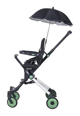Prego Baby Flex Katlanabilir Tek Elle Kapanan 360 Derece Dönen Kabin Tipi Puset Bebek Arabası Yeşil