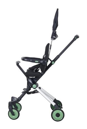 Prego Baby Flex Katlanabilir Tek Elle Kapanan 360 Derece Dönen Kabin Tipi Puset Bebek Arabası Yeşil