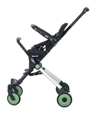 Prego Baby Flex Katlanabilir Tek Elle Kapanan 360 Derece Dönen Kabin Tipi Puset Bebek Arabası Yeşil