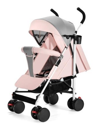 Haiyaao Yecc01 Katlanabilir Bebek Arabası Pembe