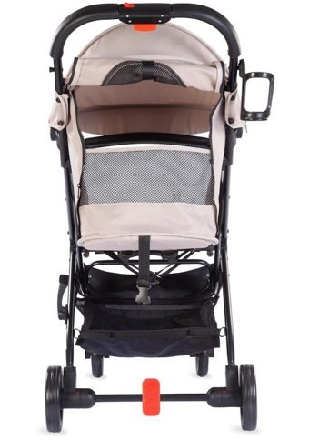 Kraft Rambia Katlanabilir Tek Elle Kapanan 360 Derece Dönen Tam Yatar Kabin Tipi Puset Bebek Arabası Bej