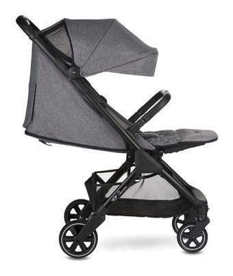 Easywalker Mini Buggy Snap Çift Yönlü Katlanabilir Tek Elle Kapanan 360 Derece Dönen Tam Yatar Kabin Tipi Puset Bebek Arabası Gri